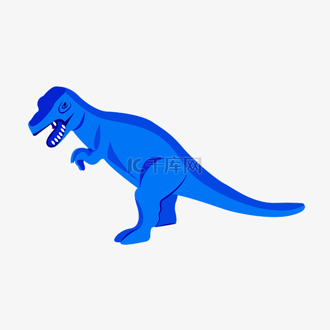 蓝色恐龙 
