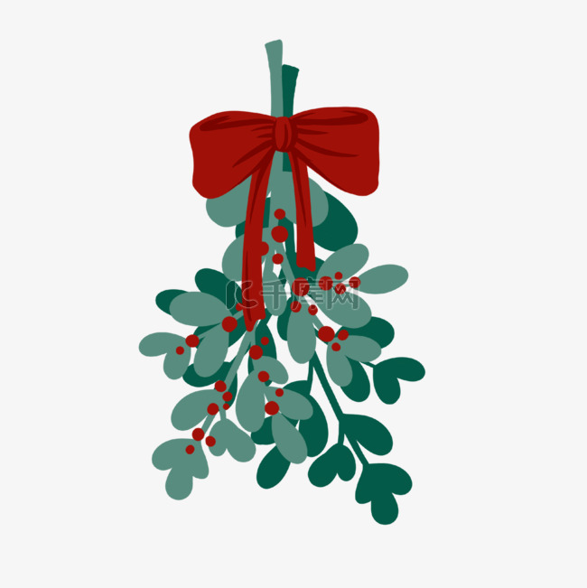 平安绿色圣诞果子圣诞mistletoe