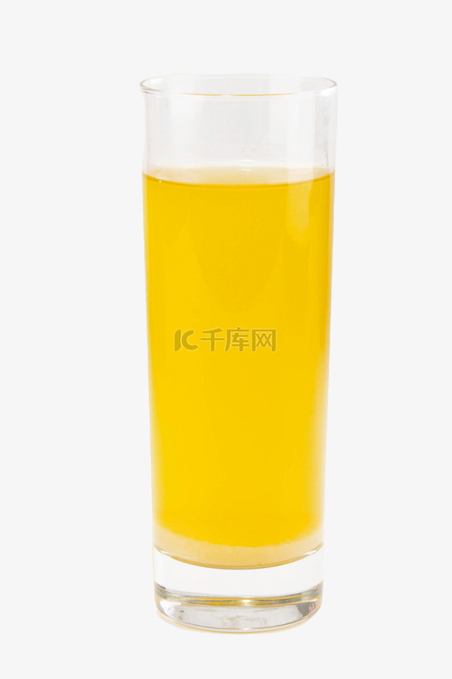 黄色芒果汁饮品