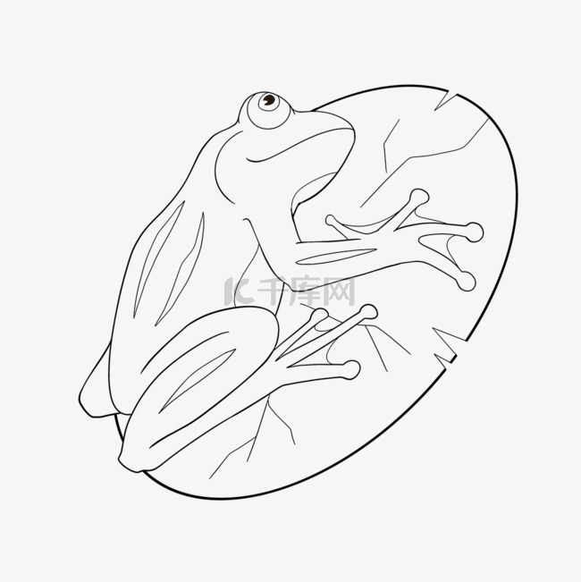 frog clipart bl