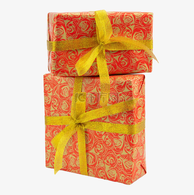 爱情情人节红色礼物盒