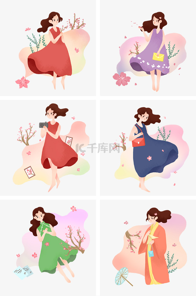 樱花节人物合集 