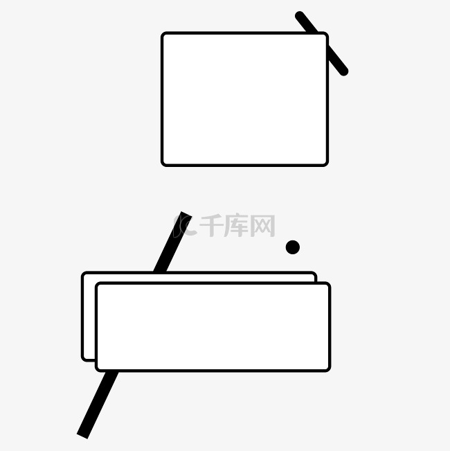 公众号推文外框标题框