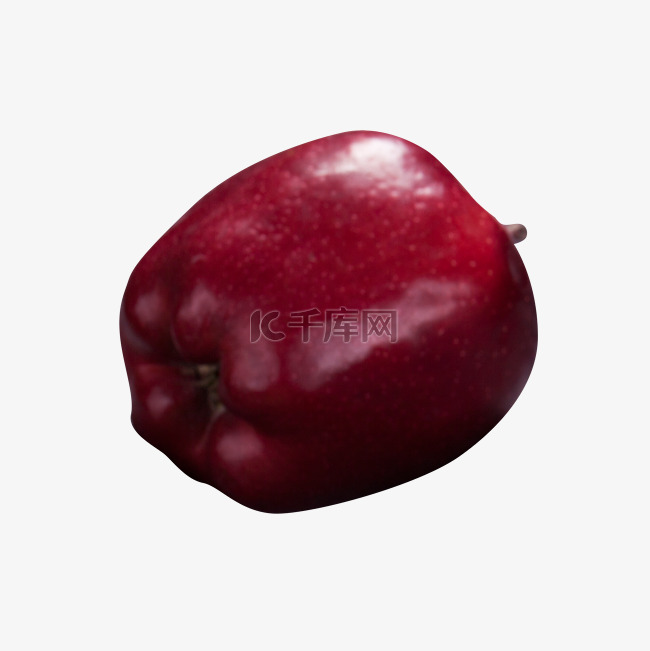 一个红彤彤的苹果