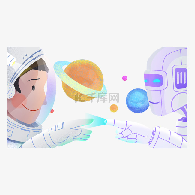 两个宇航员星球环球