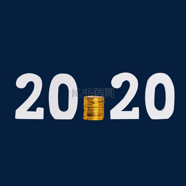 2020金币创意海报