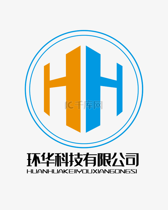 蓝色的科技LOGO