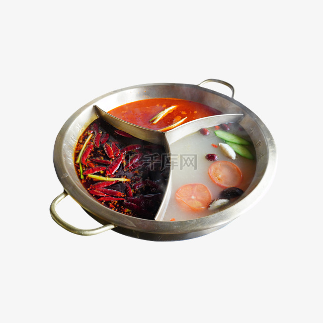 三种美味火锅锅底