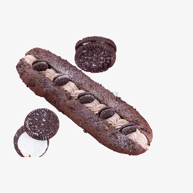 巧克力面包点心甜品奥利奥