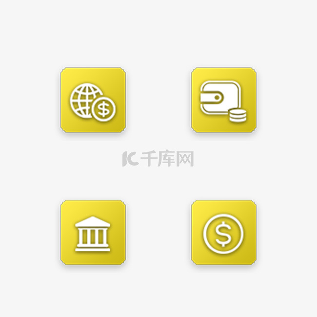 金色高端金融商务类手机app常
