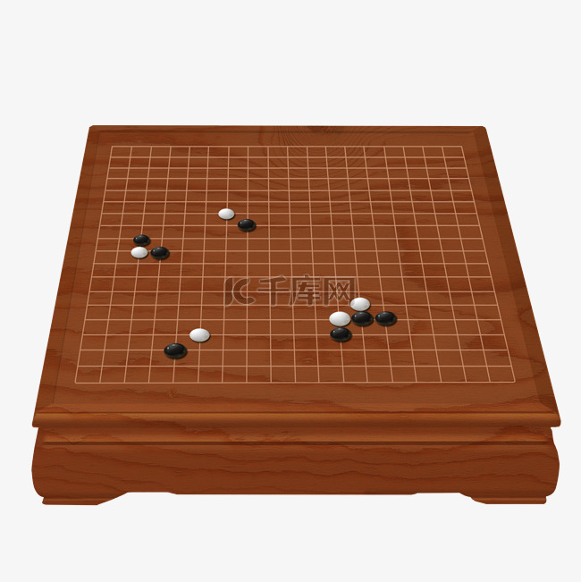 暗红色围棋