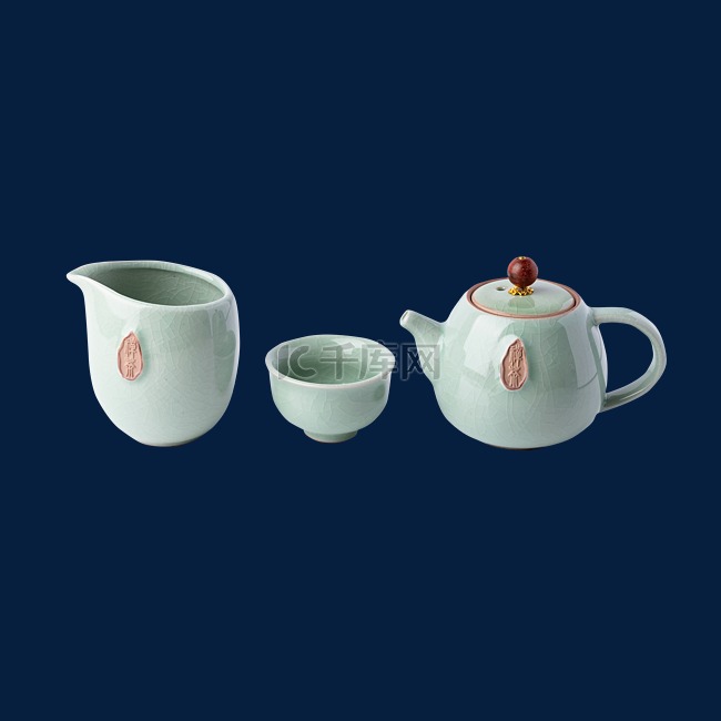 茶具三件中式茶具