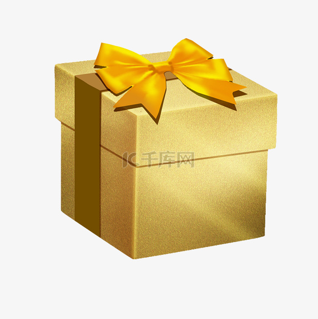 圣诞金色立体礼盒