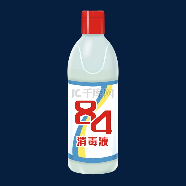 新型冠状病毒防疫84消毒液