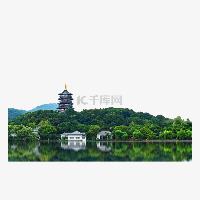 杭州西湖景色