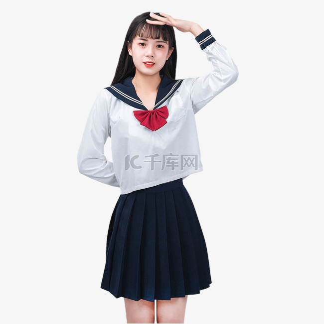 水手服女生少女