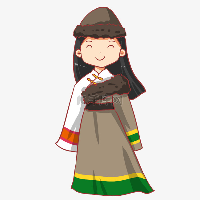 藏族少数民族人物