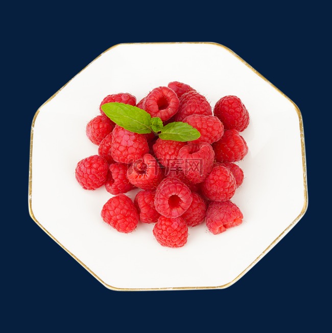 红色树莓新鲜水果