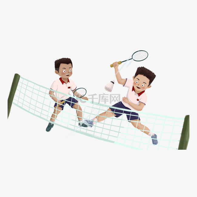 奥运会羽毛球运动员双人