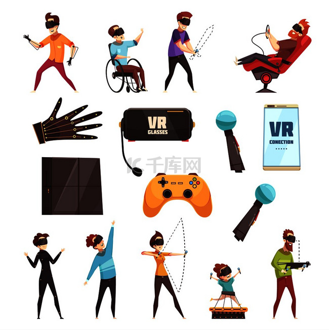 虚拟现实 vr 小工具游戏系统