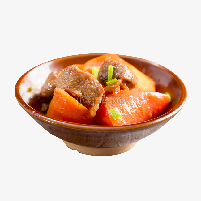胡萝卜炖牛肉特色菜家常菜
