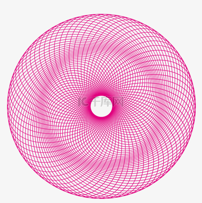 抽象螺旋圈密集圈圈