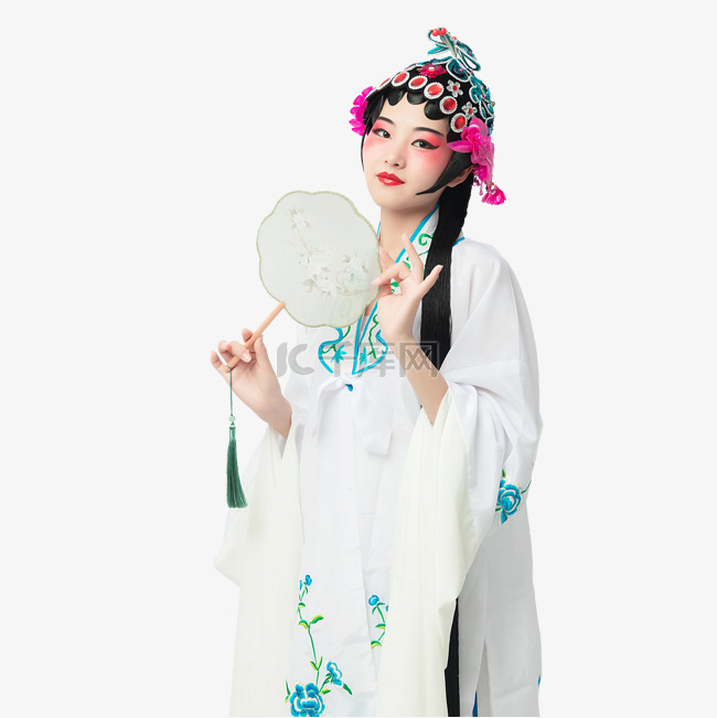 中国戏曲戏服美女人物