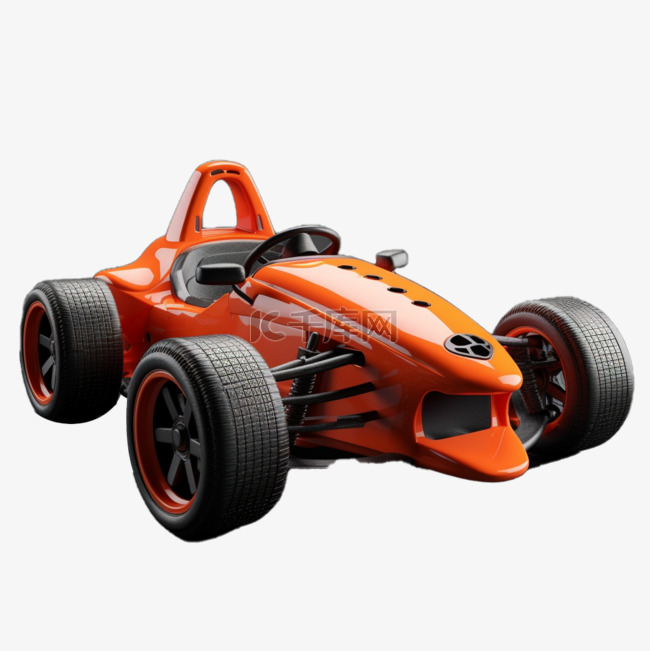 玩具车辆模型3D赛车