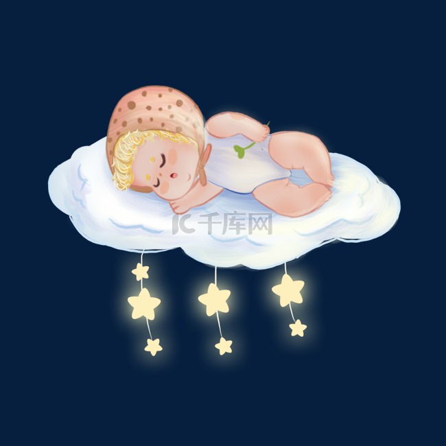 梦幻宝宝婴儿甜美睡觉晚安