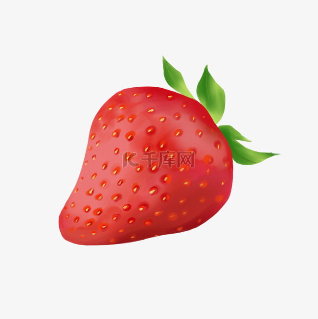 新鲜草莓仿真水果