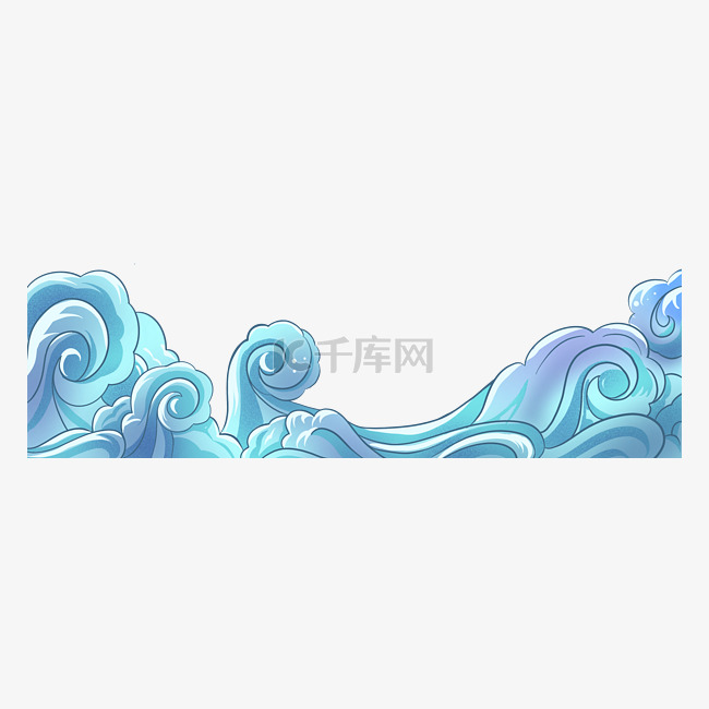 中国风古风海浪