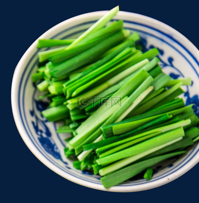 蔬菜割韭菜绿色