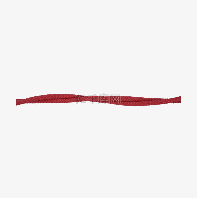 工具红色麻绳绳子棉绳