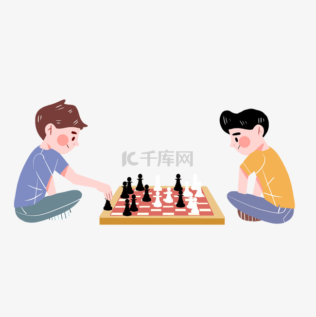 棋牌游戏下棋对战人物