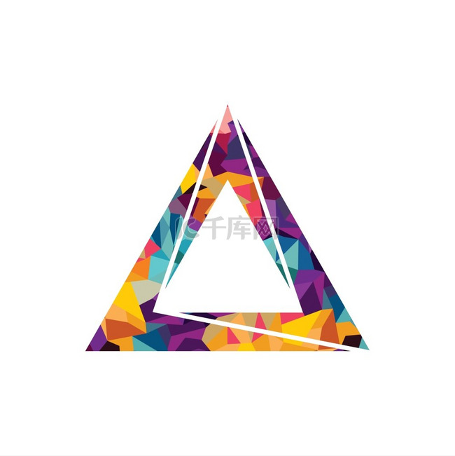 三角形主题标志标识三角形主题徽