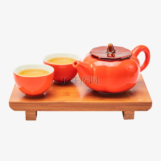 茶文化柿子茶具