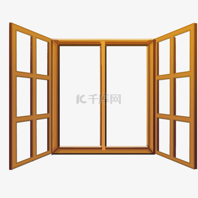 木质玻璃窗