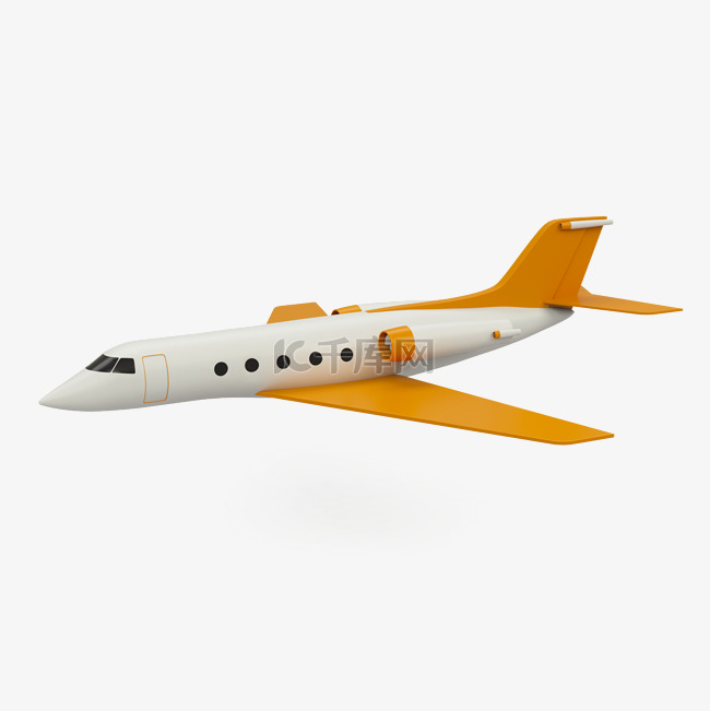 3D立体旅行旅游飞机