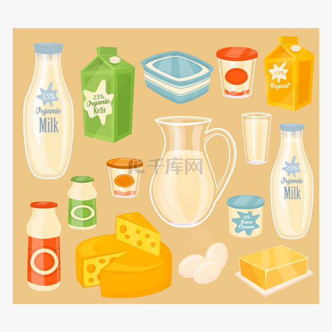 Dairy products 