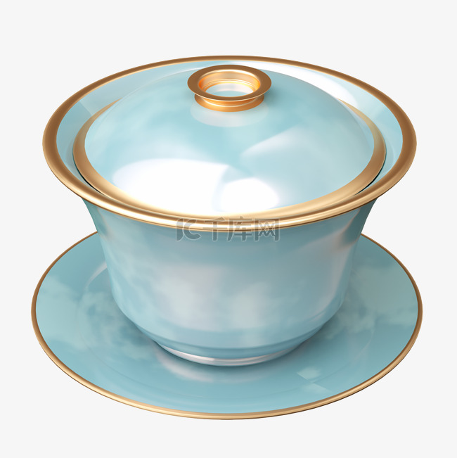中式茶道茶具茶碗茶杯