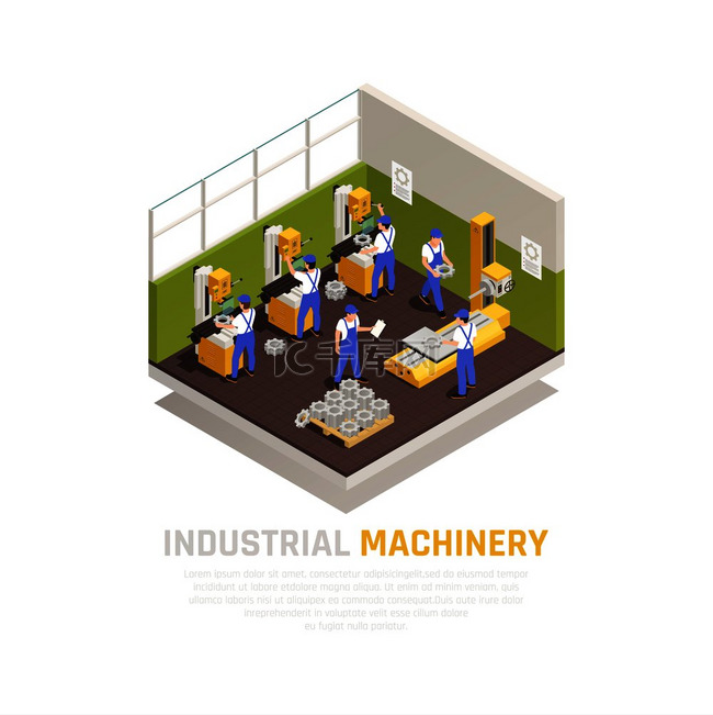 工业机械等距概念与工厂制造符号