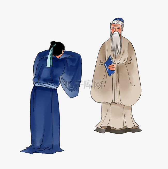 教师节古代教育先生