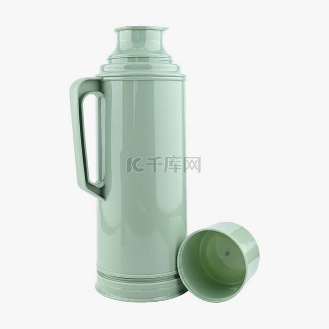 保温绿色容器热水瓶