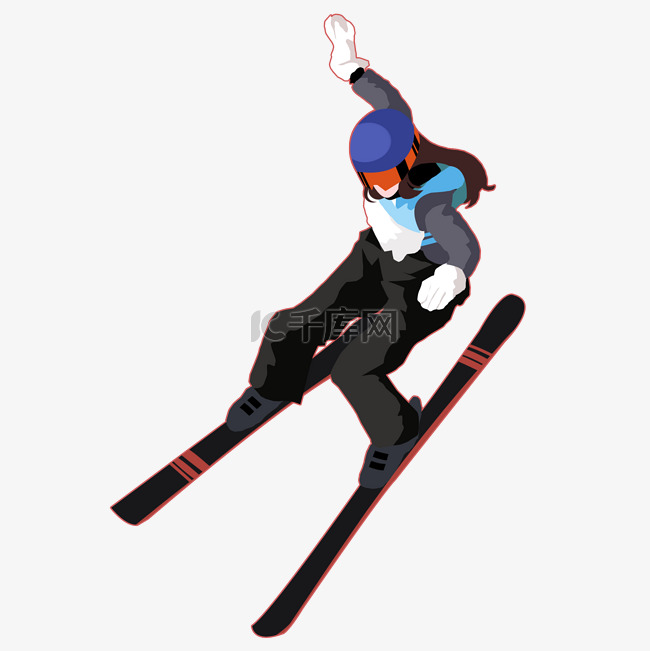冬奥会奥运会比赛项目自由滑雪女