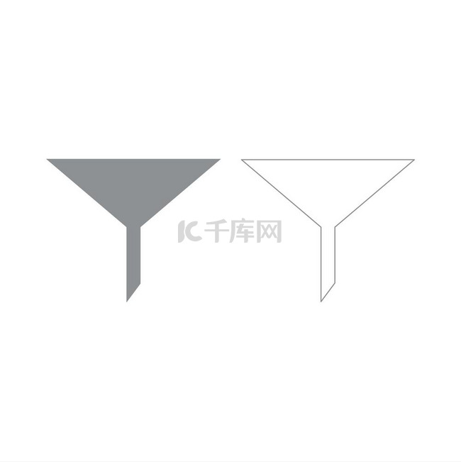 Filter grey set icon .. Filtergrey set icon .素材图片免费下载千库网