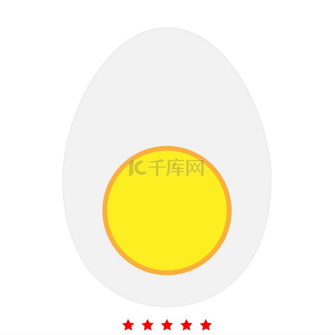 一块鸡蛋图标。