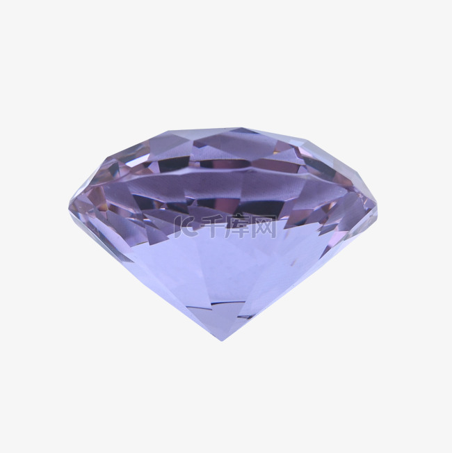 紫色钻石首饰水晶装饰
