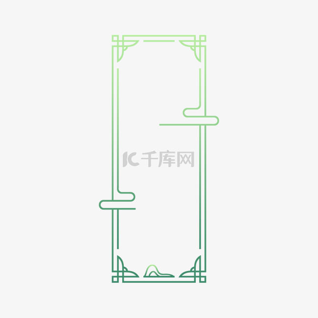 古风标题框清明节新媒体边框