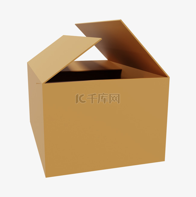 3DC4D立体 打包盒子