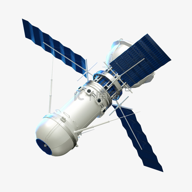 仿真太空航天飞行器航天器素材图片免费下载-千库网